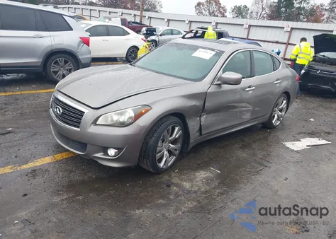 2013 Infiniti M37 z USA, uszkodzony, nr VIN JN1BY1AP4DM512994